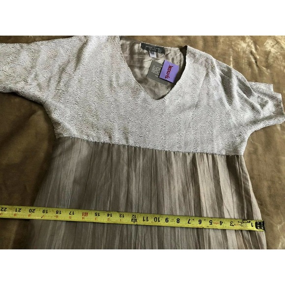 NWT Sachin + Babi For Ankasa Sequin Gray Dress 2 - Picture 10 of 12